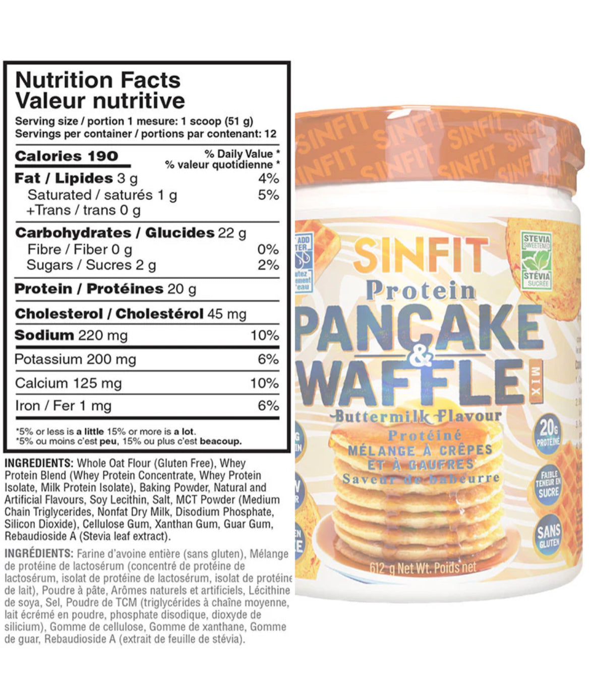 Sinfit Protein Pancake & Waffle Mix