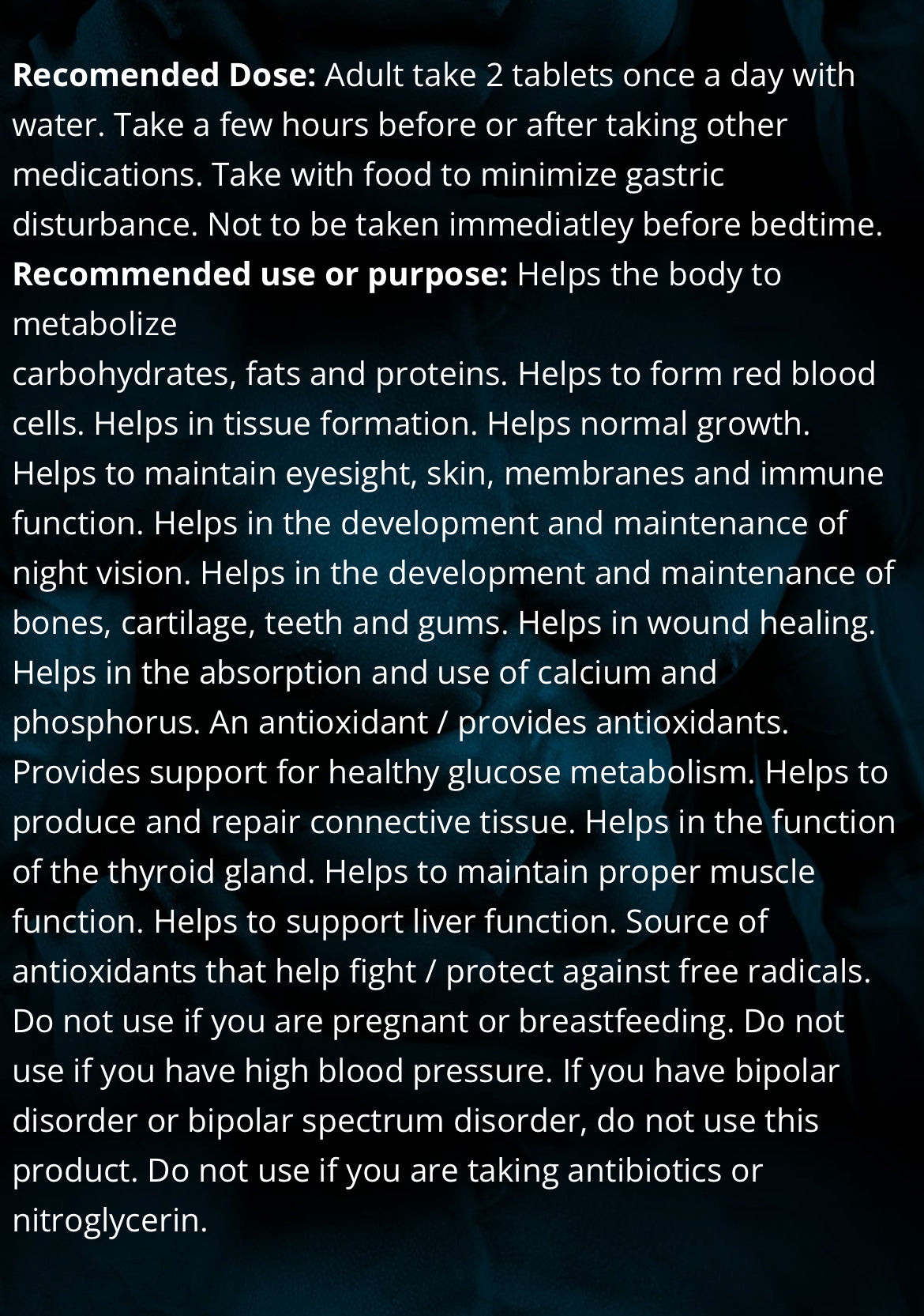 Mammoth Multi - Performance Multivitamin for Men.