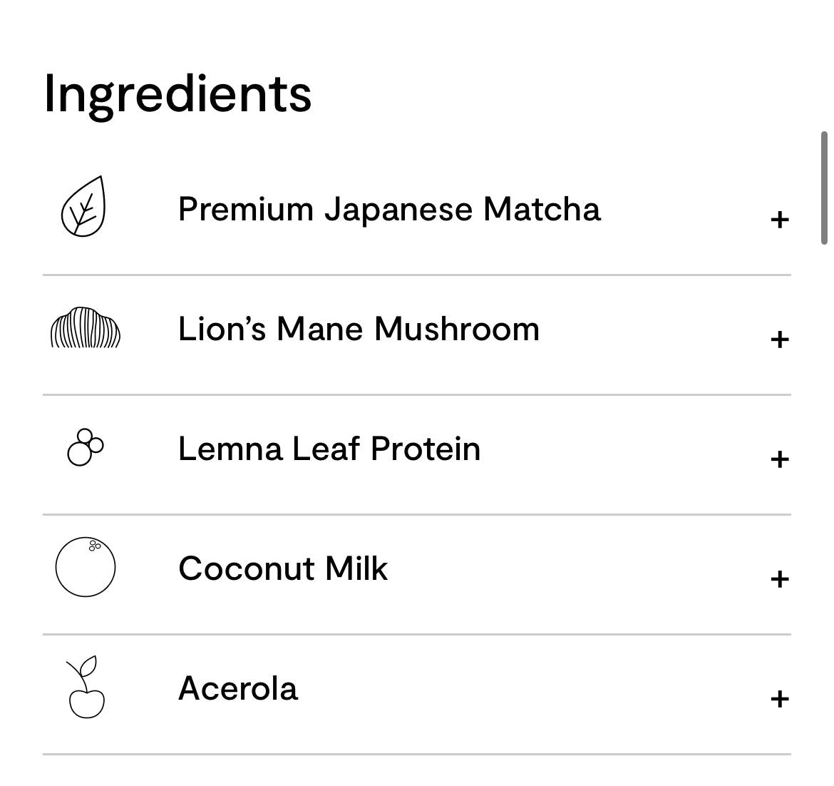 Landish Matcha Latte Mix 135gr
