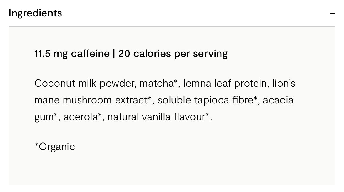 Landish Matcha Latte Mix 135gr