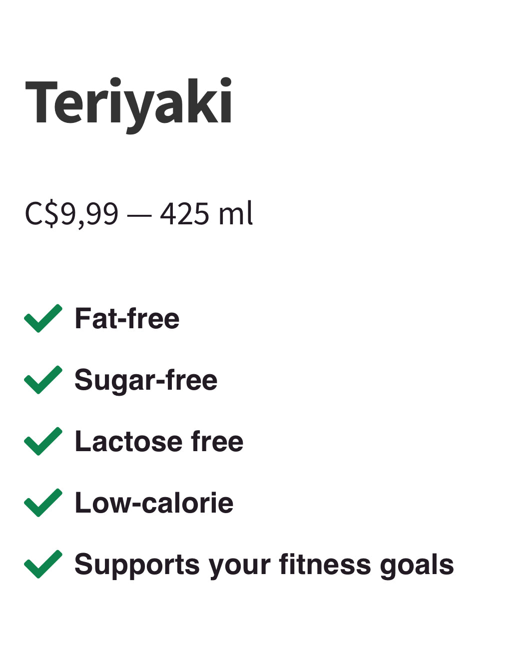 Rabeko ZERO Teriyaki