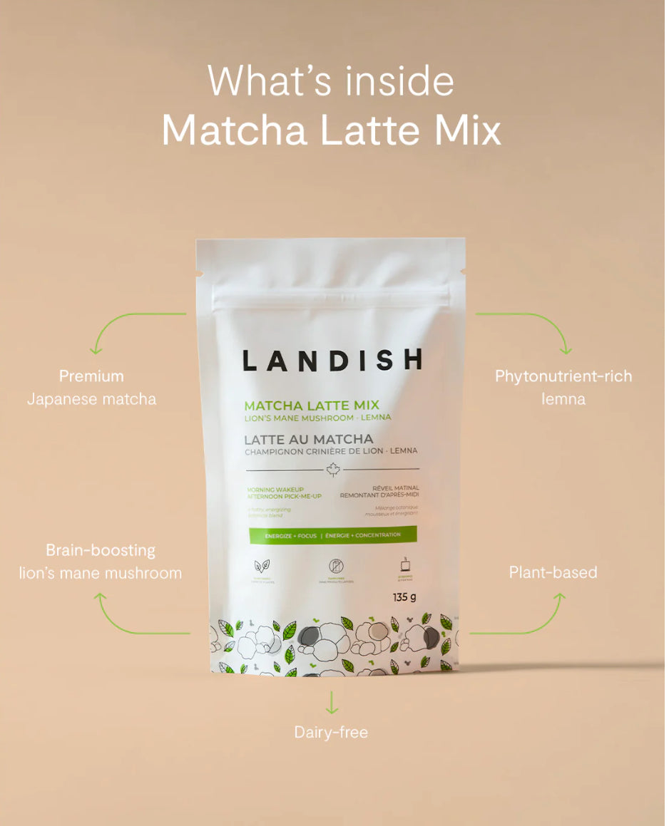 Landish Matcha Latte Mix 135gr