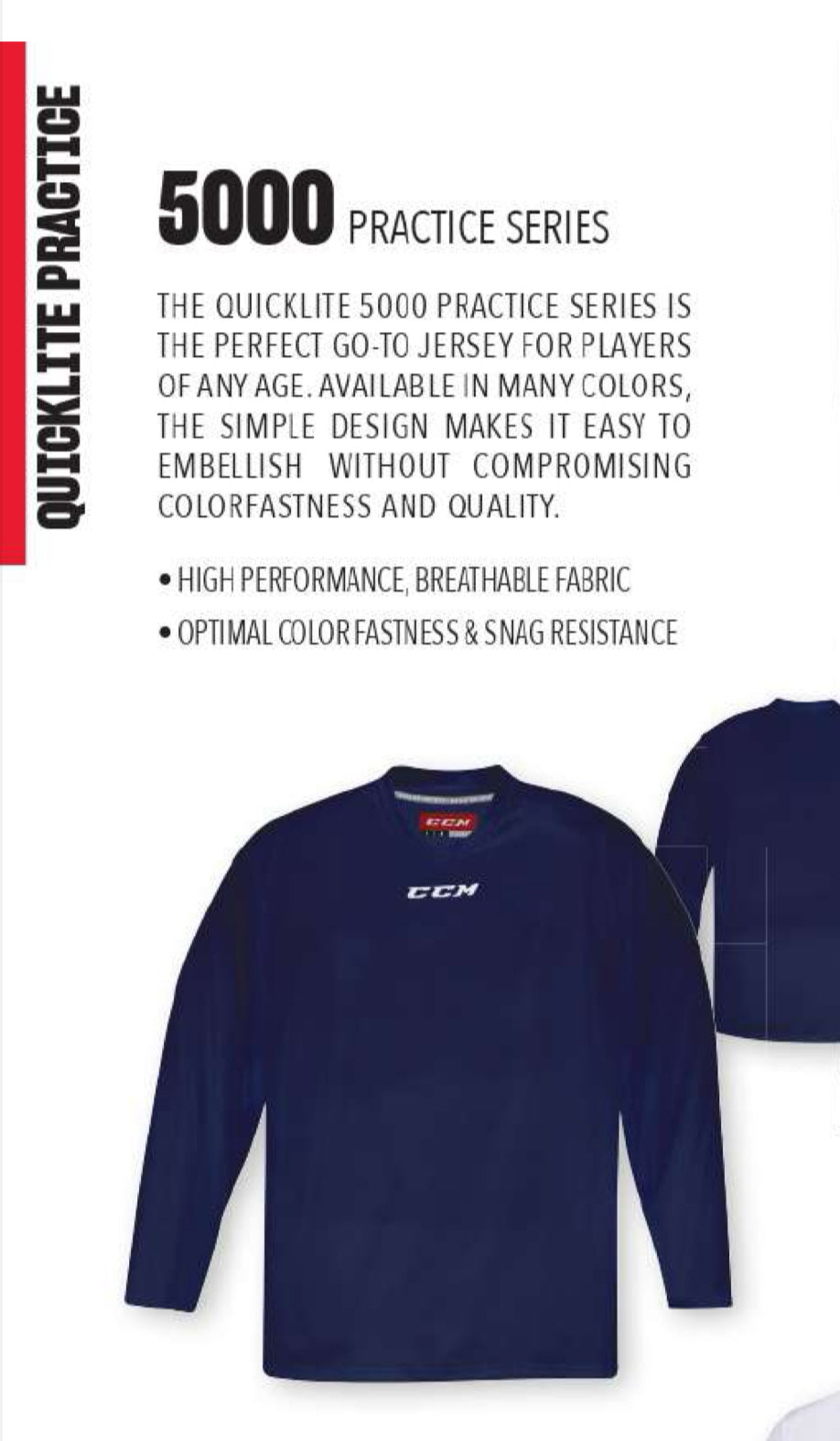 CCM 5000 Goalie Jersey