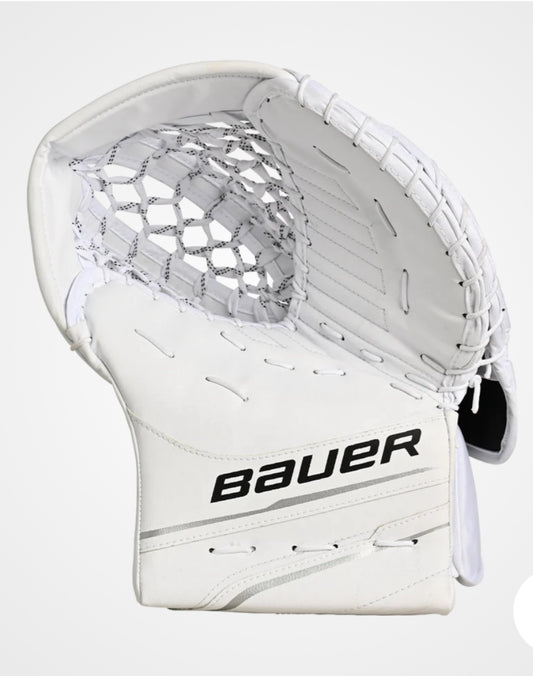 Bauer Sr. GSX Goalie Glove & Blocker Set - White