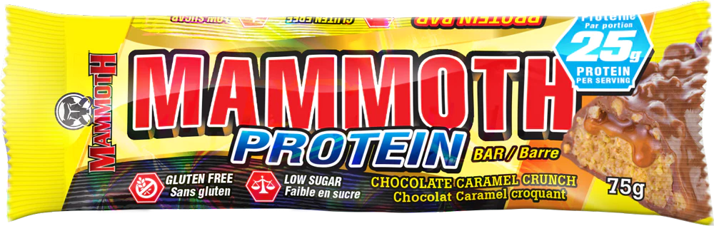 Mammoth Protein bar - 3 Flavors  - 75gr