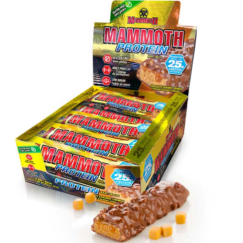 Mammoth Protein bar - 3 Flavors  - 75gr