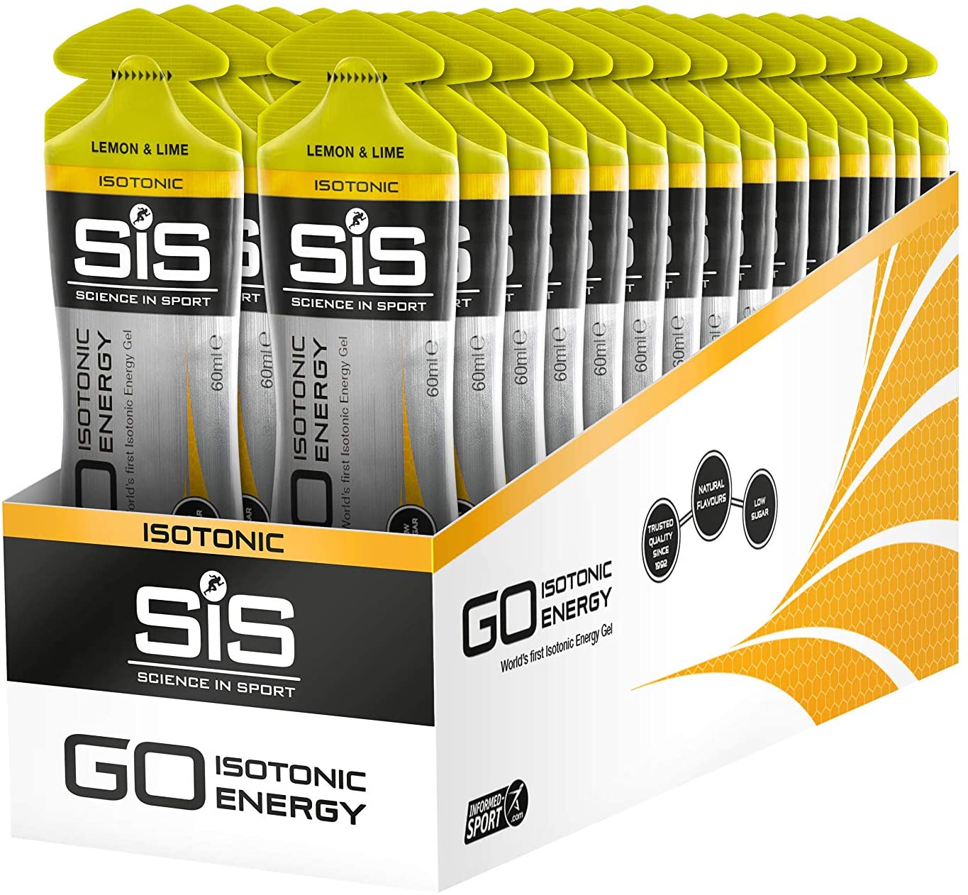 SIS GO Isotonic Running Gel - Lemon Lime 22g