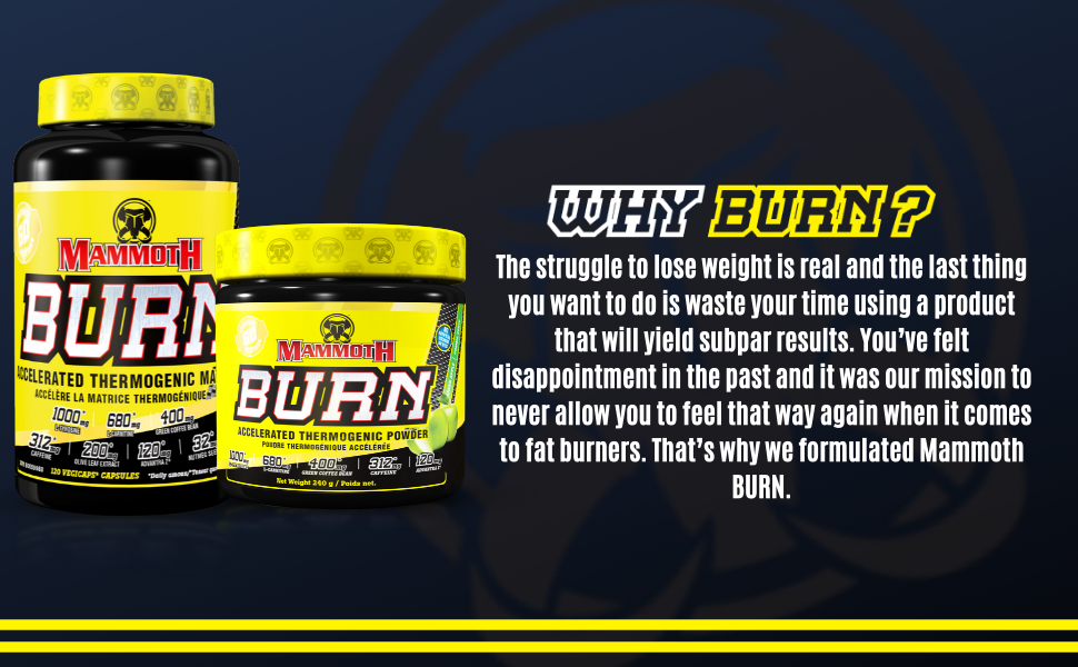 Mammoth Burn - 240gram - Pineapple