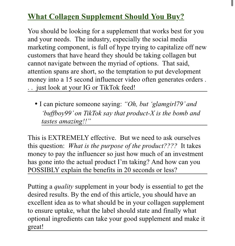Mammoth Super 7 Collagen - 350g