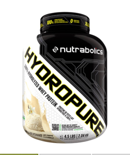 Nutrabolics HydroPure Protien 4.5lbs Vanilla Ice Cream