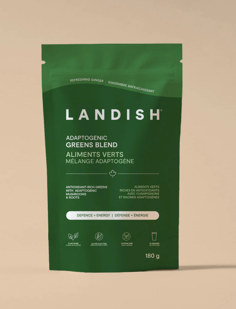 Landish Adaptogenic Greens 180g