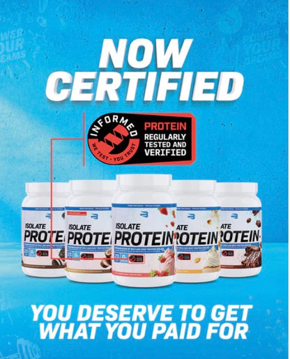 Believe Isolate & Beef Protein 4.4lbs - Strawberry Cream