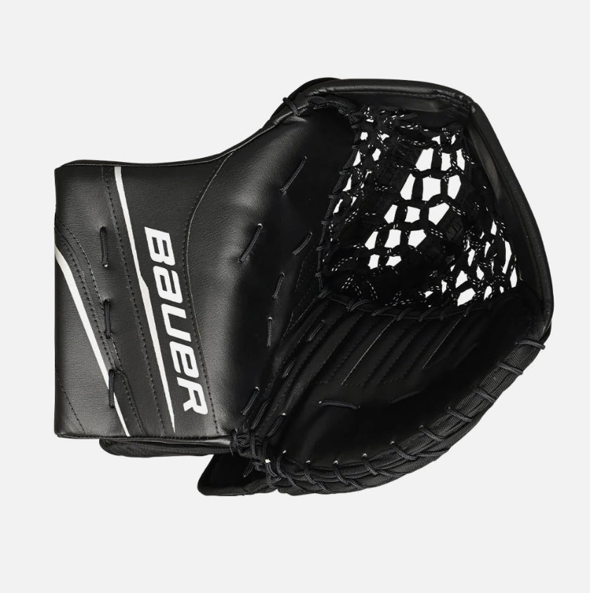 Bauer Jr. GSX Goalie Glove & Blocker - Black