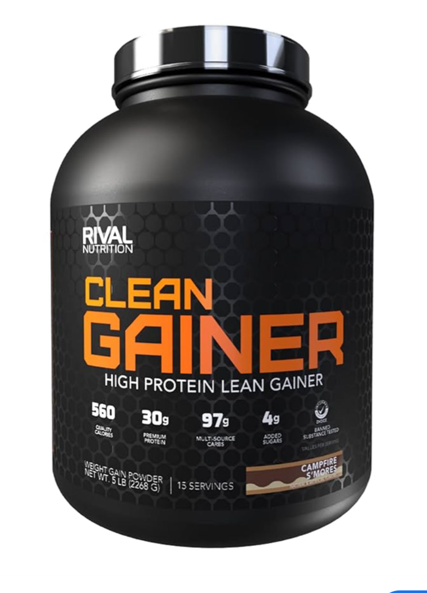 Rivalus Clean Gainer - Campfire S'Mores - 2 Sizes