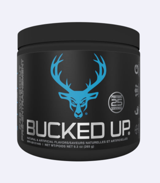 Bucked Up - Blue Raz - 25 Serv