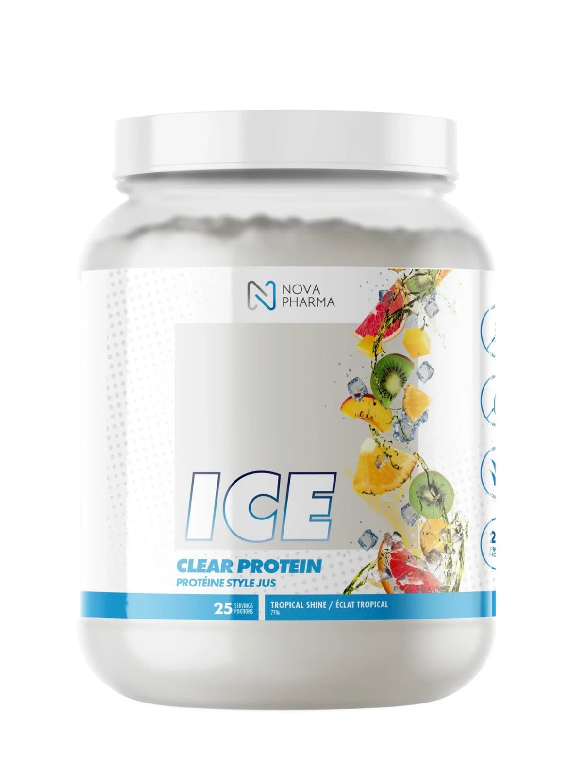 NOVA PHARMA - ICE, Clear Isolate Protein 25 Servings