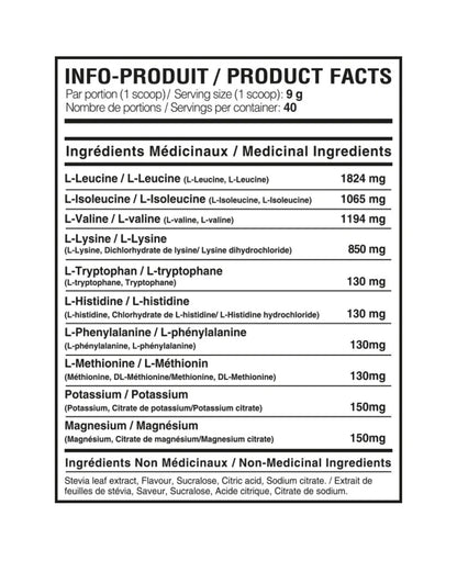 Yummy Sports - EAA + Electrolytes 360 grams