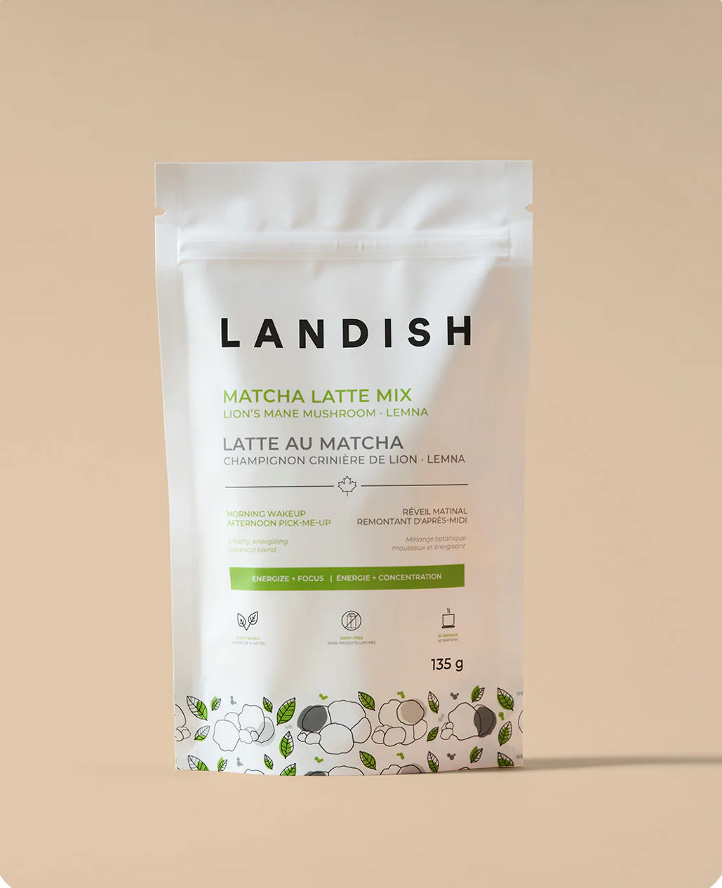 Landish Matcha Latte Mix 135gr