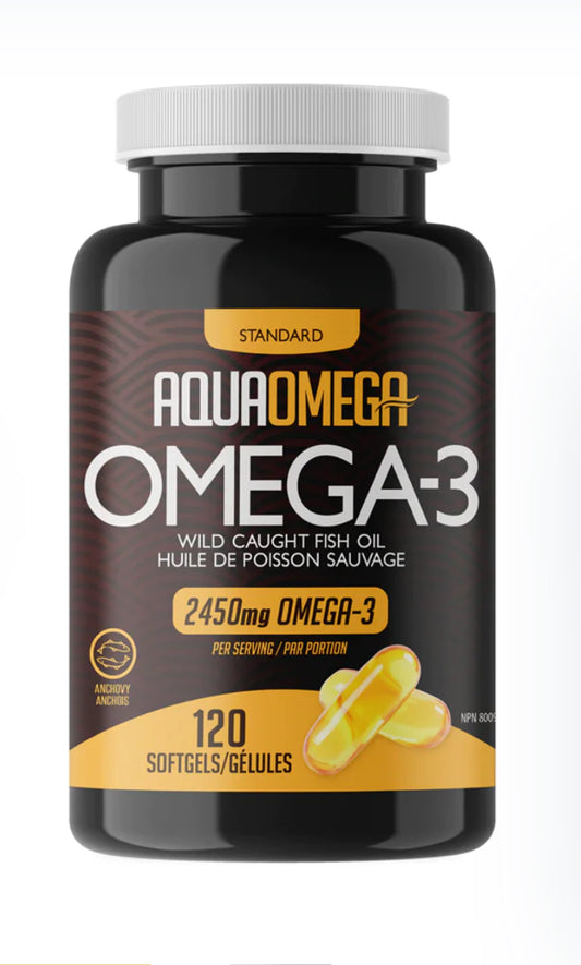 Aqua Omega - 3X Extra Strength - 120 soft gels