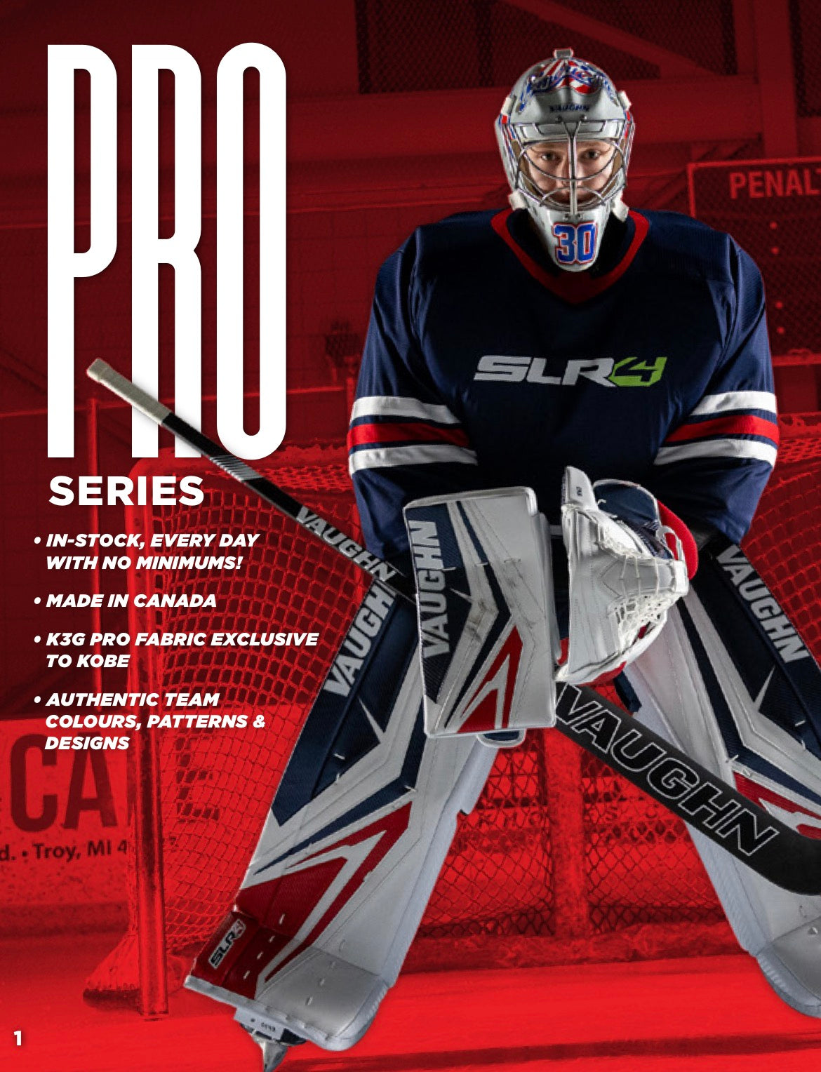 Kobe K3G Pro Goalie Jerseys.