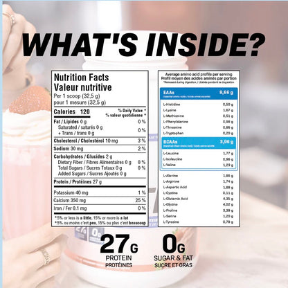 Believe Isolate & Beef Protein 4.4lbs - Strawberry Cream