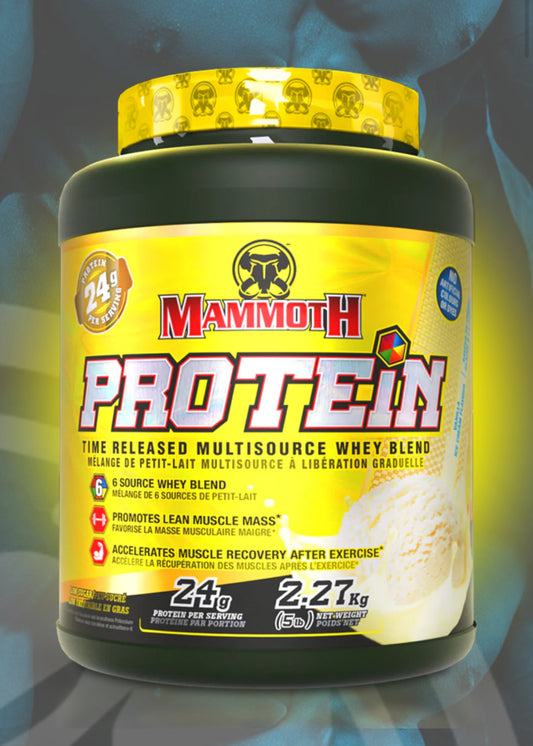 Mammoth Protein 5lbs - Vanilla