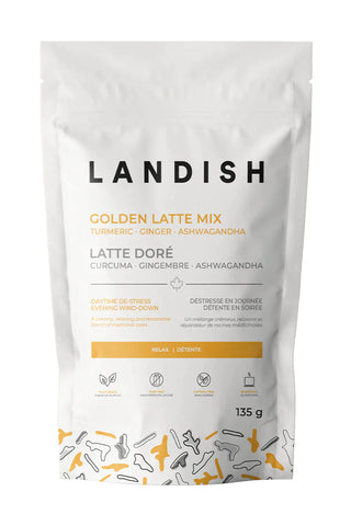 2 Pack of Landish - Golden Latte Mix 135g (Turmeric, Ginger, Ashwagandha)