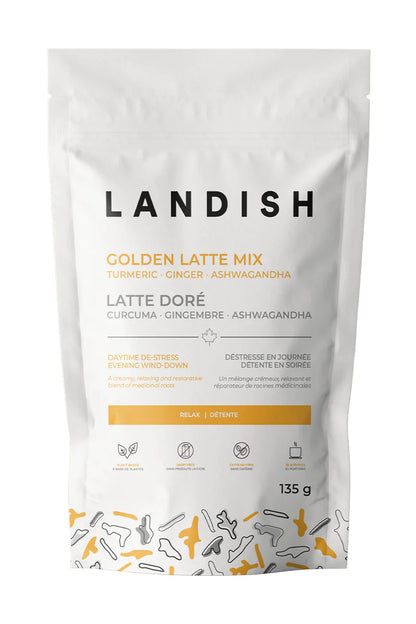 Landish - Golden Latte Mix 135g (Turmeric, Ginger, Ashwagandha)