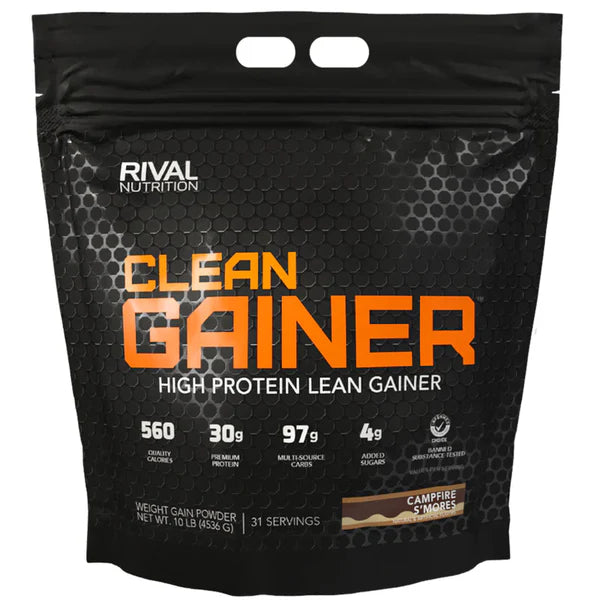 Rivalus Clean Gainer - 10lbs - Campfire S'Mores