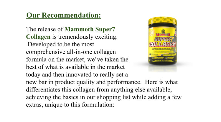 2 pack of Mammoth Super 7 Collagen - 350g