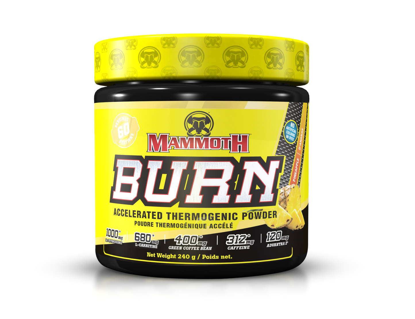 Mammoth Burn - 240gram - Pineapple