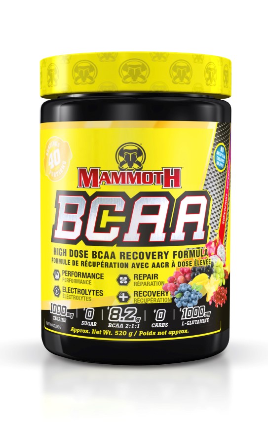 Mammoth BCAA - 540g - Superfruit 40 servings no