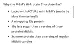 M&M Protein Bar - 51 grams (Box of 18)