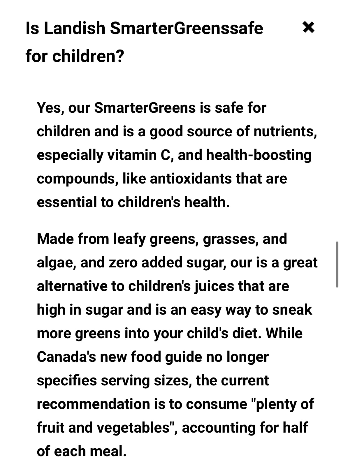 Smarter Greens - Landish 210g